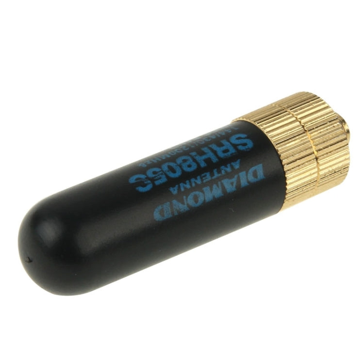 SRH805S สั้น SMA-F Perempuan VHF + UHF Dual Band วิทยุมือถือ Antena, เสาอากาศความยาว: 4.5 ซม.