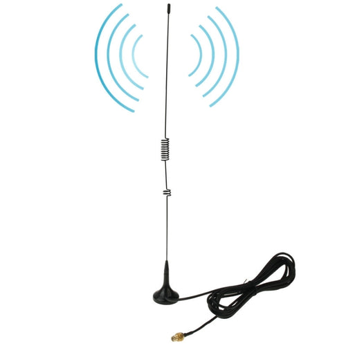 NAGOYA UT-106UV SMA Female Dual Band Magnetic Mobile Antenna สำหรับเครื่องส่งรับวิทยุ, ความยาวเสาอากาศ: 37 ซม.