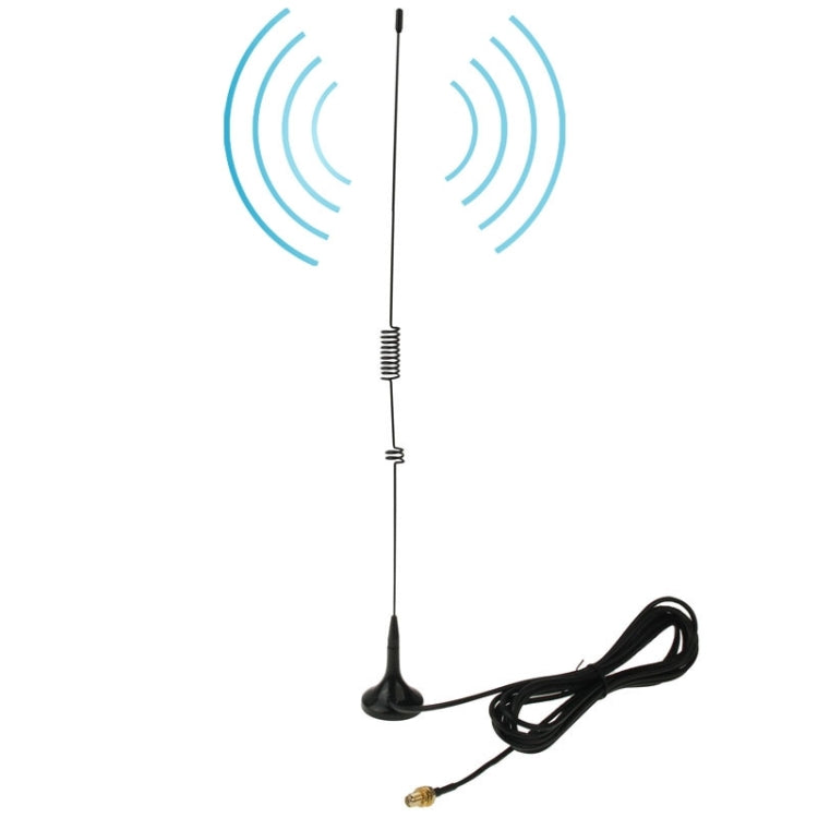 NAGOYA UT-106UV SMA Female Dual Band Magnetic Mobile Antenna สำหรับเครื่องส่งรับวิทยุ, ความยาวเสาอากาศ: 37 ซม.