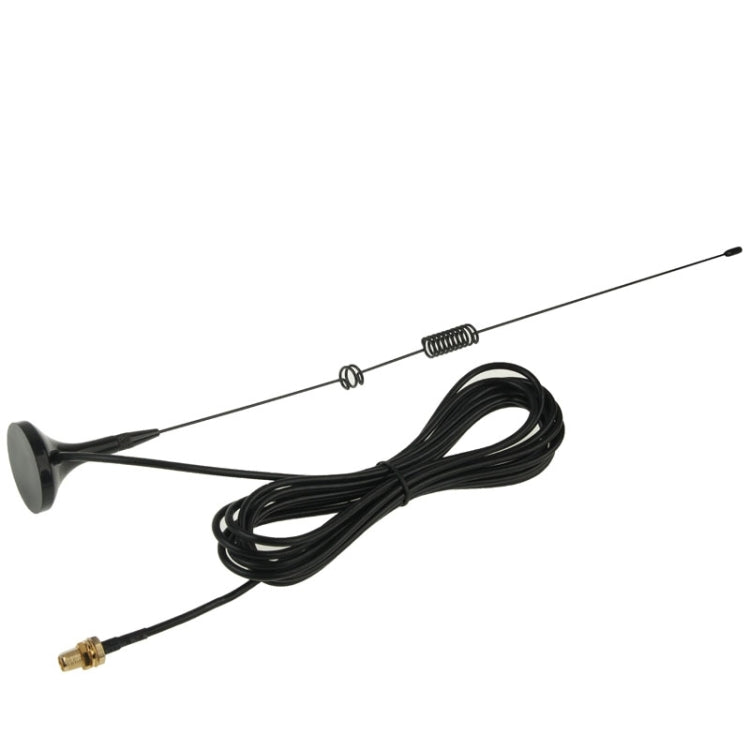 NAGOYA UT-106UV SMA Female Dual Band Magnetic Mobile Antenna สำหรับเครื่องส่งรับวิทยุ, ความยาวเสาอากาศ: 37 ซม.
