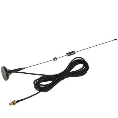NAGOYA UT-106UV SMA Female Dual Band Magnetic Mobile Antenna สำหรับเครื่องส่งรับวิทยุ, ความยาวเสาอากาศ: 37 ซม.