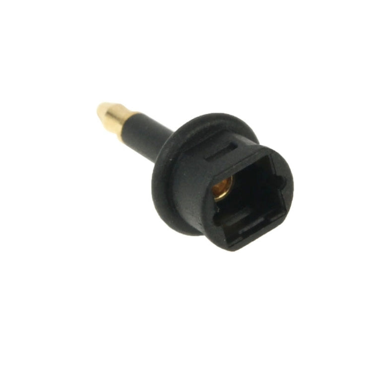 อะแดปเตอร์ไฟเบอร์ออปติกแบบสี่เหลี่ยมชุบทองเป็นกลม 3.5 มม, 90 Degree Digital Audio Optical Fiber
