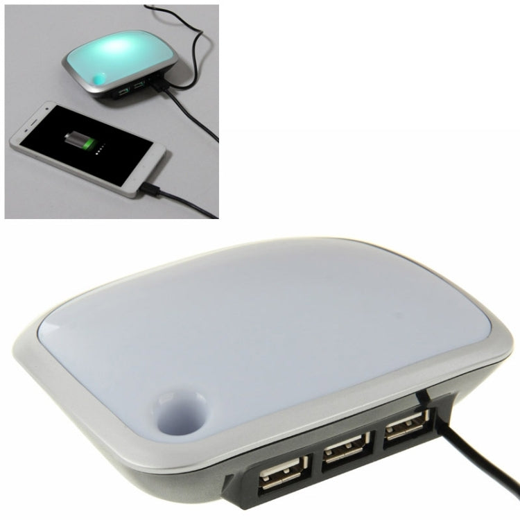 3 USB HUB พร้อมไฟ LED, ความยาวสายเคเบิล: 1 ม