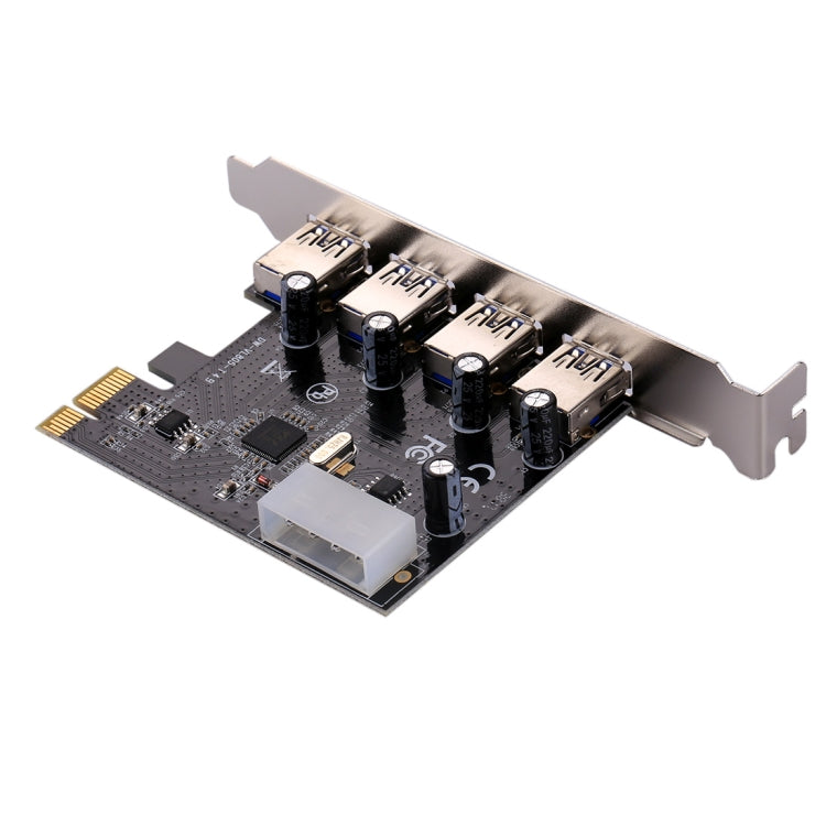 USB 3.0 4 พอร์ตการ์ดคอนโทรลเลอร์ PCI-E Express 5Gbps, 4 Ports USB 3.0