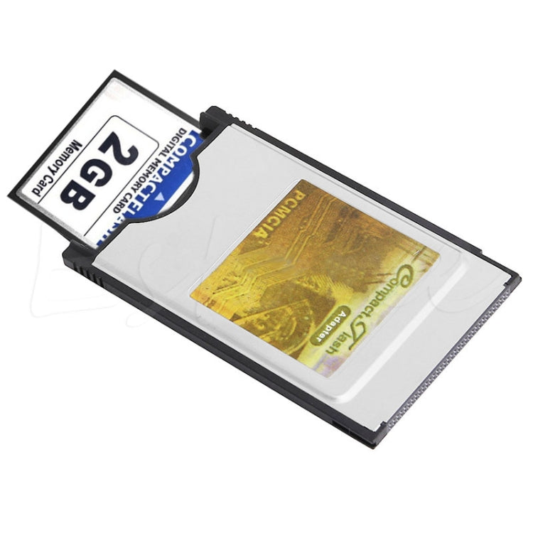 Compact Flash CF ไปยังการ์ดพีซี PCMCIA อะแดปเตอร์การ์ดรีดเดอร์, CF to PC