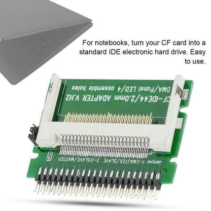อะแดปเตอร์ชาย CF ถึง 2.5 นิ้ว IDE 44 พิน, CF to 2.5 inch IDE Male