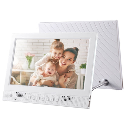 จอแสดงผล LED 10.1 นิ้ว เครื่องเล่นเพลงและภาพยนตร์มัลติมีเดีย กรอบรูปดิจิตอลพร้อมรีโมทคอนโทรล โปรแกรม Allwinner E200s รองรับดิสก์ USB / การ์ด SD เซ็นเซอร์ร่างกาย ลำโพงสเตอริโอในตัว, 10.1 inch, 10.4 inch