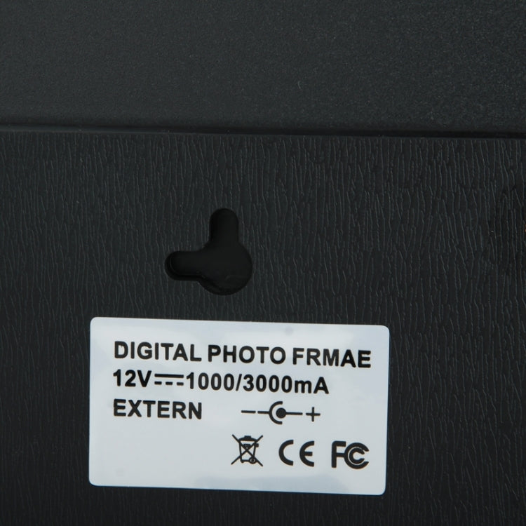 จอแสดงผล LED 12.0 นิ้วกรอบรูปดิจิตอลมัลติมีเดียพร้อมตัวยึด / เครื่องเล่นเพลงและภาพยนตร์ / ฟังก์ชั่นการควบคุมระยะไกล, รองรับ USB / SD, ลำโพงสเตอริโอในตัว, 12.0 Inch