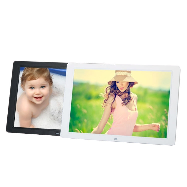 15 นิ้ว 1280 x 800 16: 9 LED Widescreen Suspensibility กรอบรูปดิจิตอลพร้อมตัวยึดและรีโมทคอนโทรลรองรับ SD / MicroSD / MMC / MS / XD / USB Flash Disk, 15 inch