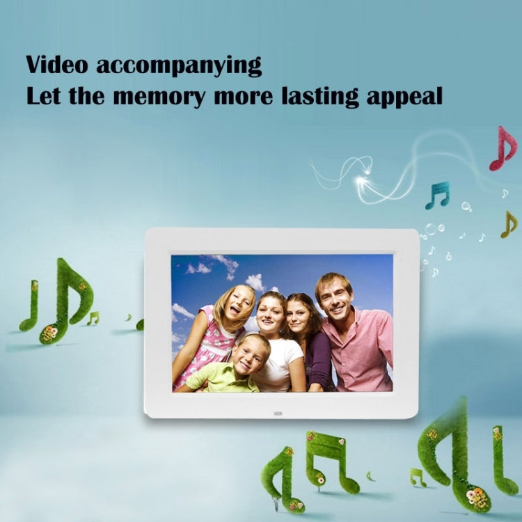 13 นิ้ว 1024 x 768/16:9 LED Widescreen Suspensibility กรอบรูปดิจิตอลพร้อมตัวยึดและรีโมทคอนโทรล รองรับ SD / MicroSD / MMC / MS / XD / USB Flash Disk, 13 inch
