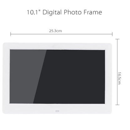 กรอบรูปดิจิตอลจอกว้าง HD ขนาด 10.1 นิ้วพร้อมตัวยึดและรีโมทคอนโทรล, Allwinner E200, นาฬิกาปลุก / เครื่องเล่น MP3 / MP4 / ภาพยนตร์, 10.1 inch Allwinner E200, 10.1 inch/HSD-P503