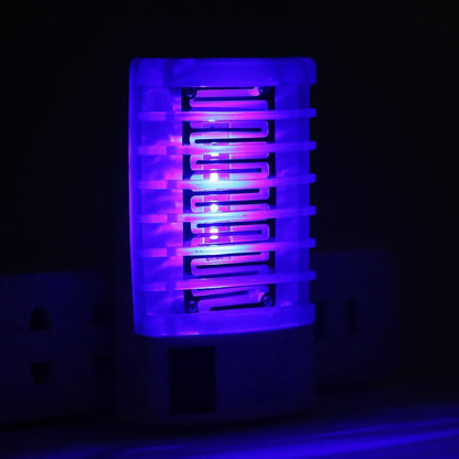 โคมไฟกลางคืนนักฆ่ายุง 4 LED ที่มีประสิทธิภาพ 1W, ปลั๊ก EU, AC 220V, EU Plug
