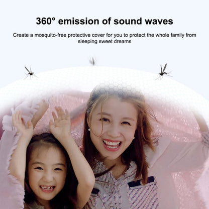 ยาฆ่าแมลงอิเล็กทรอนิกส์อัลตราโซนิกปรับได้สองขั้นตอนสีขาว (ปลั๊ก US), US Plug White, US Plug  Pink
