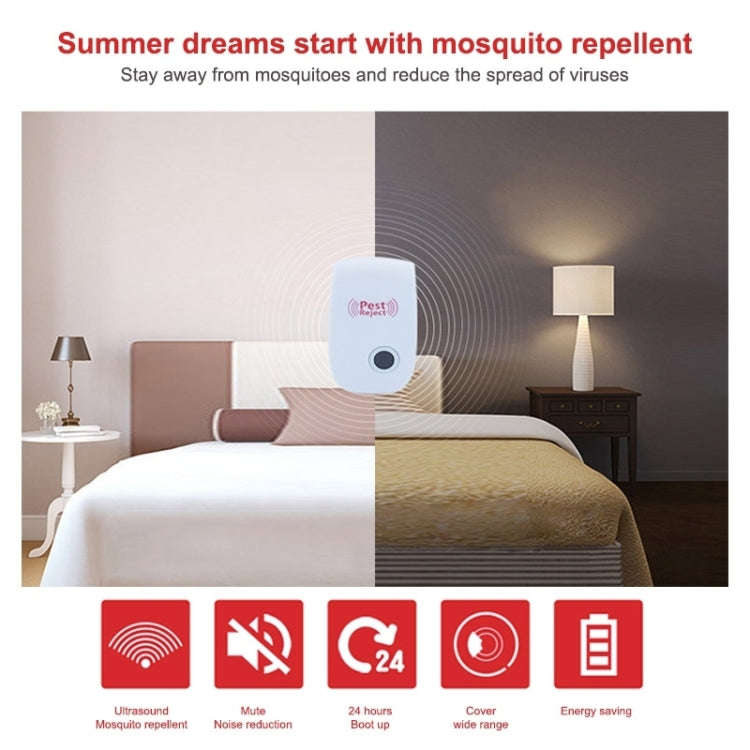 อัลตราโซนิคอิเล็กทรอนิกส์แมลงสาบยุงแมลงปฏิเสธ Repeller,US Plug, Ultrasonic Repeller UK Plug, Ultrasonic Repeller AU Plug, Ultrasonic Repeller EU Plug, Ultrasonic Repeller US Plug