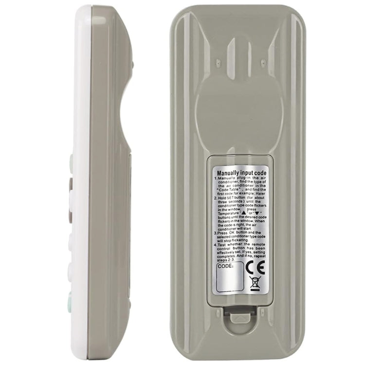 Chunghop K-1028E รีโมทคอนโทรล A/C สากล 1000 ใน 1 พร้อมไฟฉาย, K-1028E with Flashlight