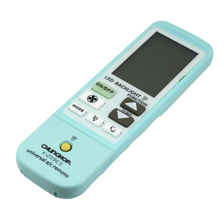 K-209ES รีโมทคอนโทรลเครื่องปรับอากาศอเนกประสงค์ รองรับฟังก์ชันเทอร์โมมิเตอร์
