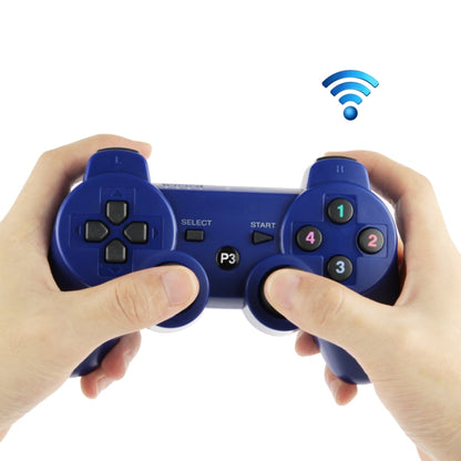 Double Shock III Wireless Controller, Manette Sans Fil Double Shock III สำหรับ Sony PS3, มีการสั่นสะเทือน (พร้อมโลโก้)