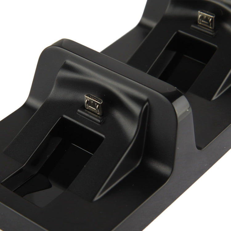 DOBE USB Dual Charger Dock Station สำหรับ PS4 คอนโทรลเลอร์ไร้สาย (TP4-002), TP4-002