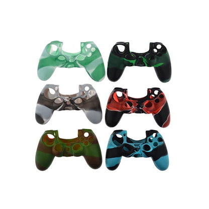 เคสซิลิโคน Camo สำหรับคอนโทรลเลอร์ PS4 การจัดส่งสีแบบสุ่ม, FS-03
