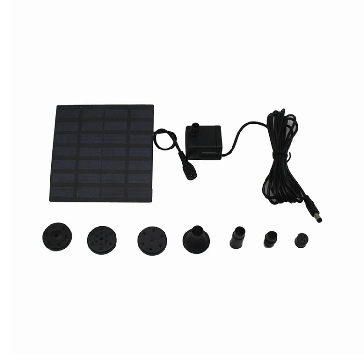 ปั๊มไร้แปรงถ่านแผงโซลาร์เซลล์ 1.2W, Solar Panel Brushless Pump