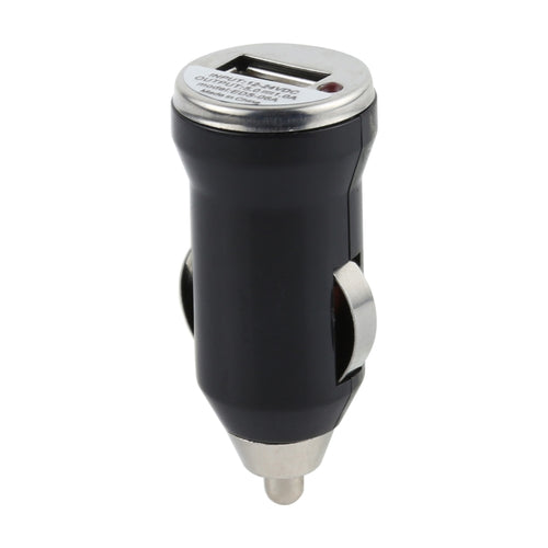 DC 5V / 1A USB Car Charger สำหรับ Galaxy SIV / i9500 / SIII / i9300 / i8190 / S7562 / i8750 / i9220 / N7000 / i9100 / i9082 / BlackBerry Z10 / HTC X920e / Nokia / โทรศัพท์มือถืออื่น ๆ