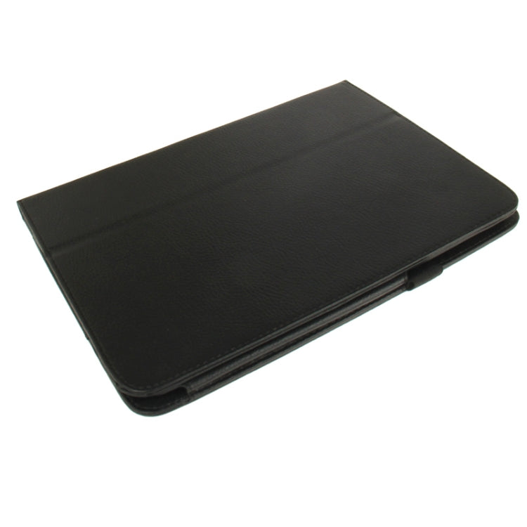 เคสหนังลายลิ้นจี่พร้อมที่วางสำหรับ Galaxy Tab 3 (10.1) / GT-P5200