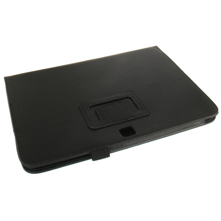เคสหนังลายลิ้นจี่พร้อมที่วางสำหรับ Galaxy Tab 3 (10.1) / GT-P5200