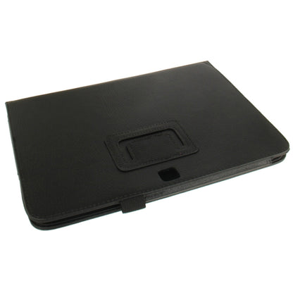 เคสหนังลายลิ้นจี่พร้อมที่วางสำหรับ Galaxy Tab 3 (10.1) / GT-P5200