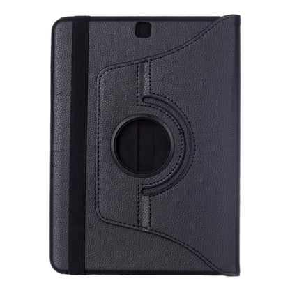 เคสหนังหมุนได้ 360 องศาเนื้อลิ้นจี่พร้อมที่วางอเนกประสงค์สำหรับ Galaxy Tab S2 9.7