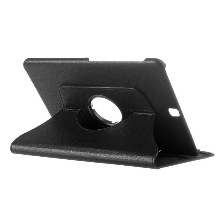 เคสหนังหมุนได้ 360 องศาเนื้อลิ้นจี่พร้อมที่วางอเนกประสงค์สำหรับ Galaxy Tab S2 9.7