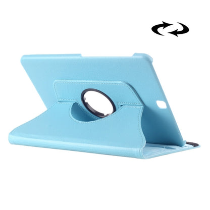 เคสหนังหมุนได้ 360 องศาเนื้อลิ้นจี่พร้อมที่วางอเนกประสงค์สำหรับ Galaxy Tab S2 9.7