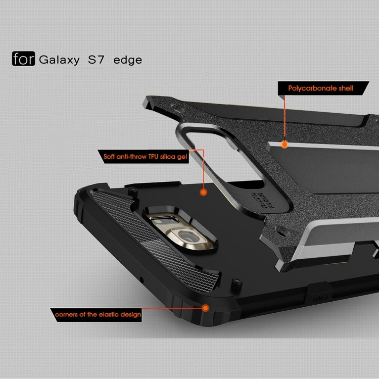 สำหรับ Galaxy S7 Edge / G935 Tough Armor TPU + PC เคสรวม, For Galaxy S7 Edge, For Samsung Galaxy S7 Edge