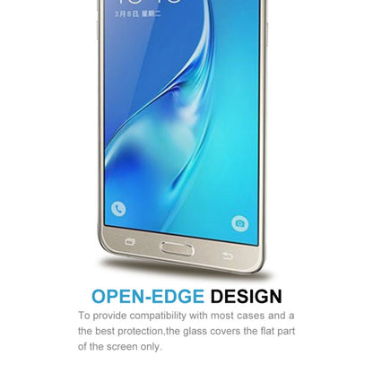 50 ชิ้น HAWEEL 0.26 มิลลิเมตร 9H + ความแข็งพื้นผิว 2.5D ฟิล์มกระจกนิรภัยป้องกันการระเบิดสำหรับ Galaxy J7 / J700, For Galaxy J7 / J700