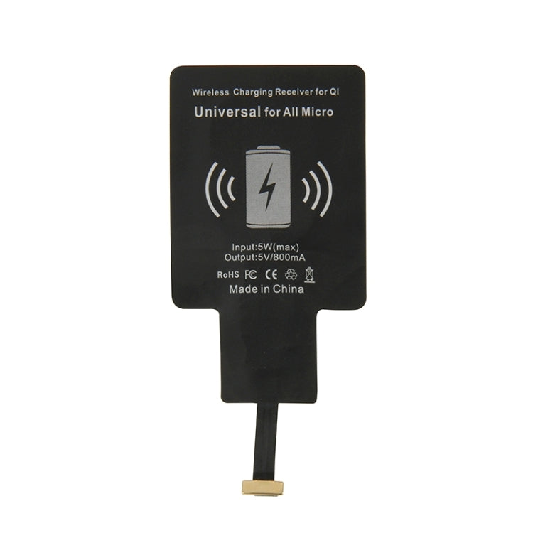 เครื่องรับการชาร์จไร้สายสำหรับ QI, Universal สำหรับ Micro ทั้งหมด, For Micro USB Phones