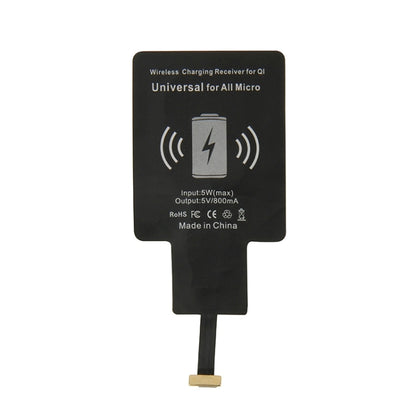 เครื่องรับการชาร์จไร้สายสำหรับ QI, Universal สำหรับ Micro ทั้งหมด, For Micro USB Phones