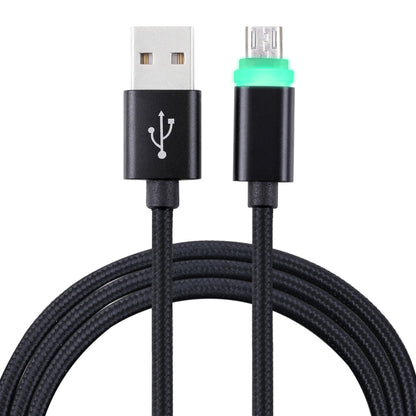 สายซิงค์ข้อมูล Micro USB เข้ากับ USB 2.0 แบบทอยาว 1 ม. พร้อมไฟแสดงสถานะ LED