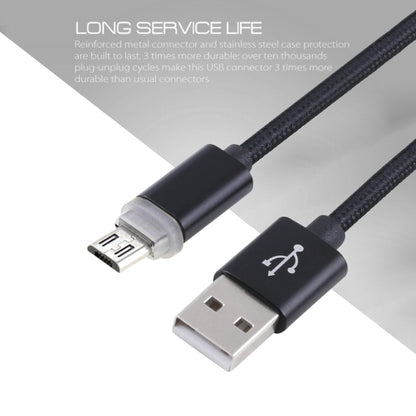 สายซิงค์ข้อมูล Micro USB เข้ากับ USB 2.0 แบบทอยาว 1 ม. พร้อมไฟแสดงสถานะ LED