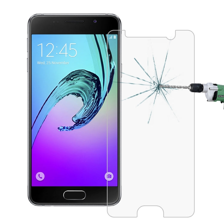 สำหรับ Galaxy A3 (2016) / A310 0.26mm 9H ความแข็งพื้นผิว 2.5D ฟิล์มกันรอยนิรภัยป้องกันการระเบิด, 1pcs