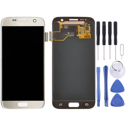 จอแสดงผล LCD ต้นฉบับ + แผงสัมผัสสำหรับ Galaxy S7 / G9300 / G930F / G930A / G930V, G930FG, 930FD, G930W8, G930T, G930U, For Samsung Galaxy S7