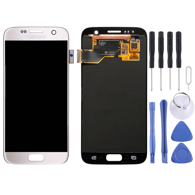 จอแสดงผล LCD ต้นฉบับ + แผงสัมผัสสำหรับ Galaxy S7 / G9300 / G930F / G930A / G930V, G930FG, 930FD, G930W8, G930T, G930U, For Samsung Galaxy S7
