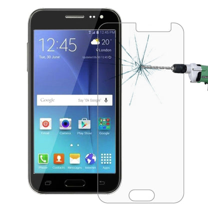 สำหรับ Galaxy J2 / J200 0.26mm 9H + ความแข็งพื้นผิว 2.5D ฟิล์มกระจกนิรภัยป้องกันการระเบิด, 1pcs