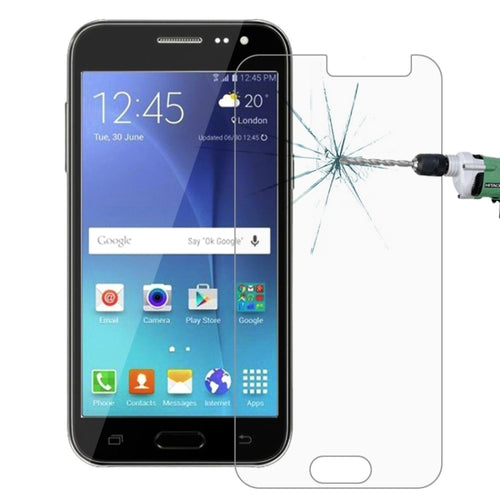 สำหรับ Galaxy J2 / J200 0.26mm 9H + ความแข็งพื้นผิว 2.5D ฟิล์มกระจกนิรภัยป้องกันการระเบิด, 1pcs