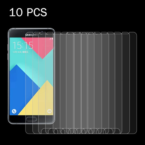 10 ชิ้นสำหรับ Samsung Galaxy A5 (2016) / A510 0.26mm 9H ความแข็งพื้นผิว 2.5D ฟิล์มกระจกนิรภัยป้องกันการระเบิด, 10pcs