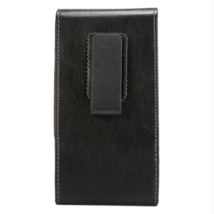6.3 นิ้ว Universal Lambskin Texture ซองหนังพลิกแนวตั้ง / กระเป๋าคาดเอวพร้อมเฝือกด้านหลังแบบหมุนได้สำหรับ Galaxy Mega 6.3 / i9200 / i9205 / I9208 และ Mega 2 / G750 / G750F / G7502