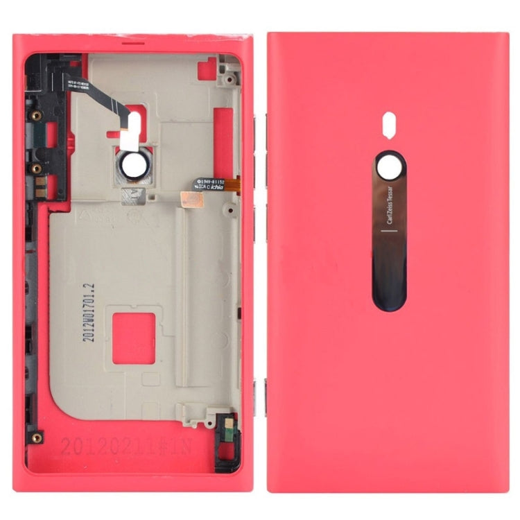 ฝาครอบด้านหลังแบตเตอรี่พร้อมปุ่มสำหรับ Nokia Lumia 800, For Nokia Lumia 800