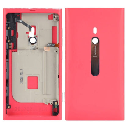 ฝาครอบด้านหลังแบตเตอรี่พร้อมปุ่มสำหรับ Nokia Lumia 800, For Nokia Lumia 800
