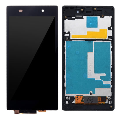 จอแสดงผล LCD + แผงสัมผัสพร้อมกรอบสำหรับ Sony Xperia Z1 / L39h / C6902 / C6903 / C6906 / C6943, For Xperia Z1