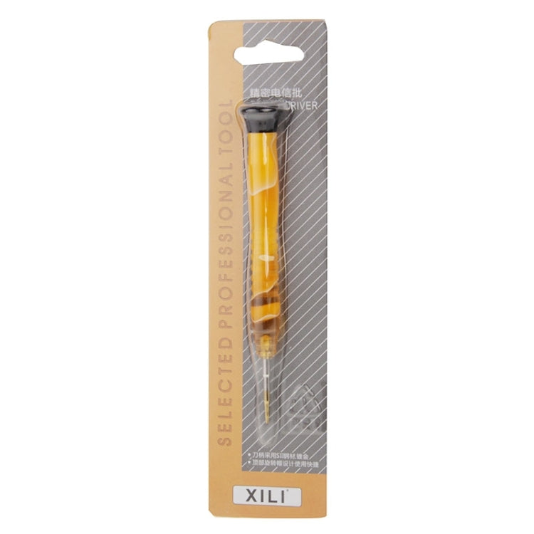 XL-0.8 ดอกไม้คริสตัลฝังตัวมืออาชีพอเนกประสงค์ 0.8 ไขควง Pentalobe สำหรับการซ่อมแซมโทรศัพท์มือถือ / แท็บเล็ตการจัดส่งสีแบบสุ่ม (เขียว, เหลือง, แดง, น้ำเงิน), XL-0.8