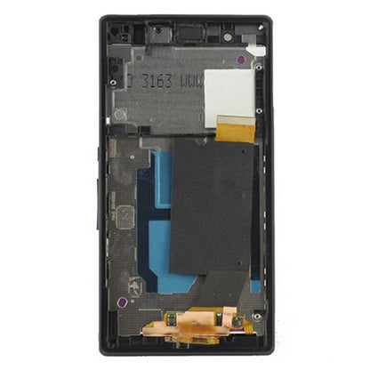จอแสดงผล LCD + แผงสัมผัสพร้อมกรอบสำหรับ Sony Xperia Z / L36H / C6603 / C6602, For Xperia Z, Xperia Z / L36h (Purple)