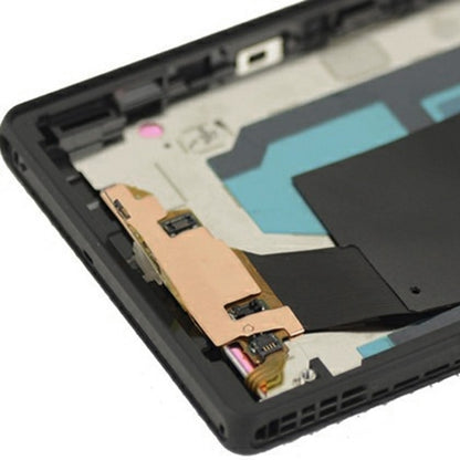 จอแสดงผล LCD + แผงสัมผัสพร้อมกรอบสำหรับ Sony Xperia Z / L36H / C6603 / C6602, For Xperia Z, Xperia Z / L36h (Purple)